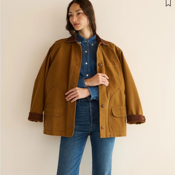 NWT DÔEN Pascual Jacket in Willow Bark- Size Small - Picture 4 of 11